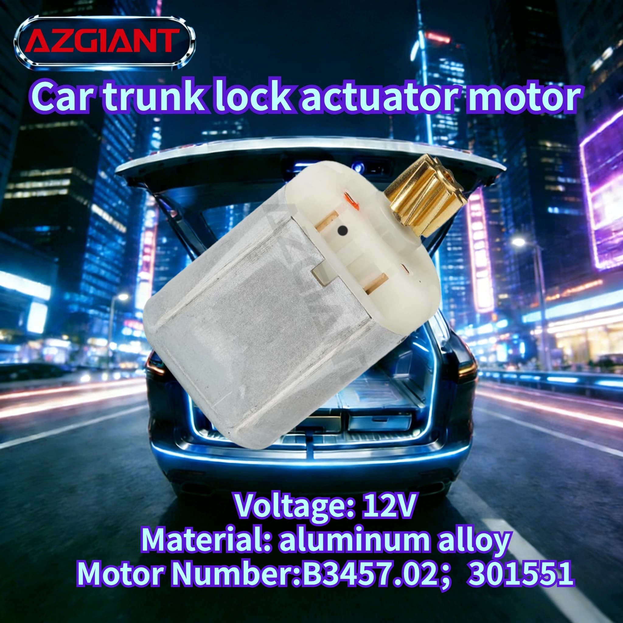 For 2012-2018 Audi S6 C7/A8 4H 2011-2017/S8 4H Car Trunk Latch Lid Lock Release motor New high-quality parts Auto Accessories