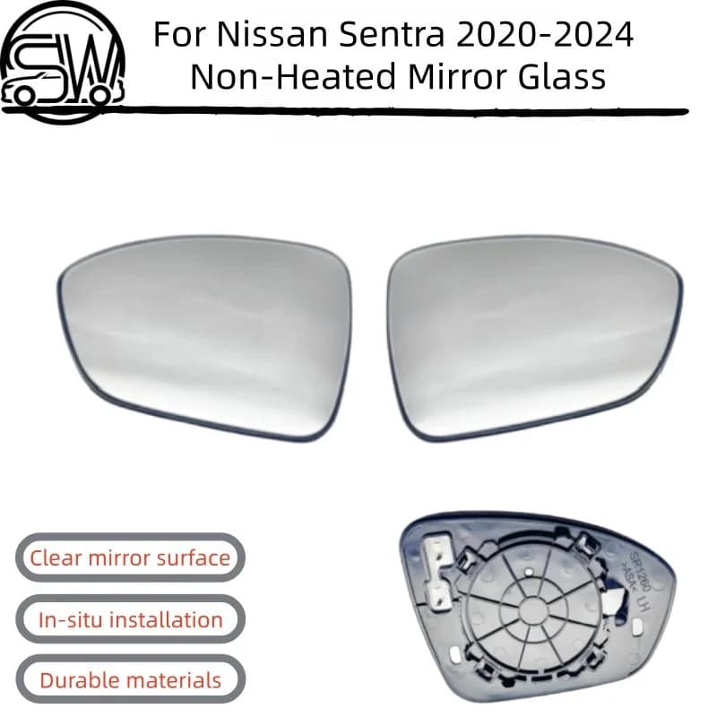 For Nissan Sentra 2020-2024 Non-Heated Mirror Glass