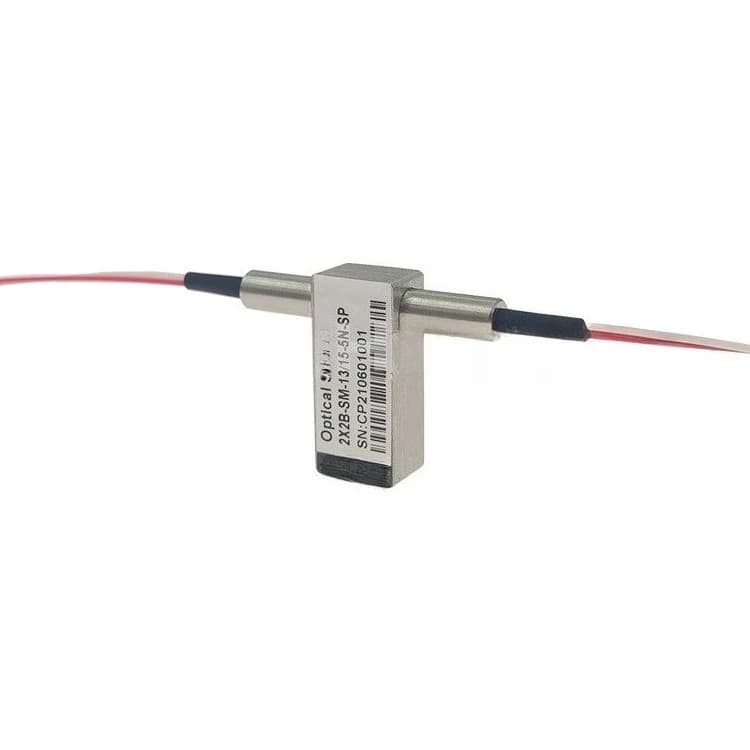 Small mechanical 2x2Bypass bypass protection optical switch, power-off optical circuit protection self-healing ring device