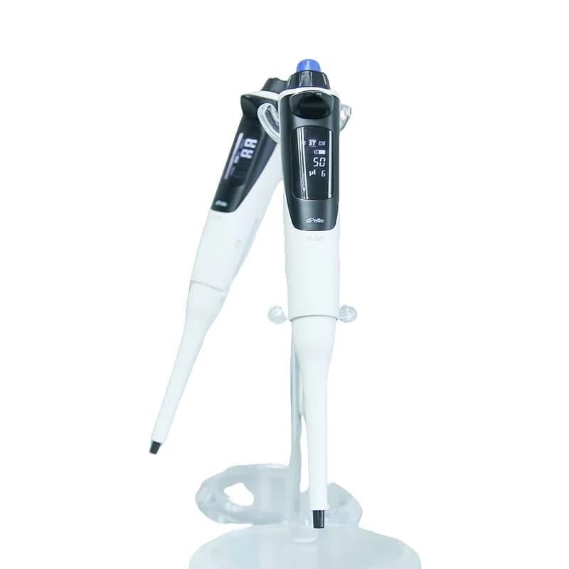 Electronic Micropipette Pipettor for Lab Use Universal Design 0.1-20000uL Volume Range Plastic Material 3-Year Warranty