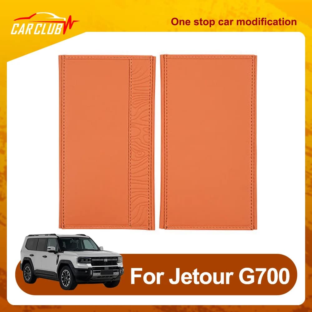 Central Control Armrest Box Protective Pad Automotive Modification Parts For Chery Jetour G700 2025 2026 Leather Protective Pad