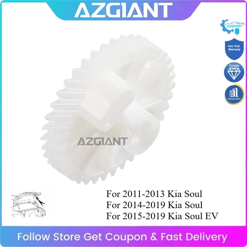 AZGIANT for 2011-2019 Kia Soul Trunk Lock Actuator Repair Interior Gear Set Replace DIY Save Money Exact OEM Parts 812302W000
