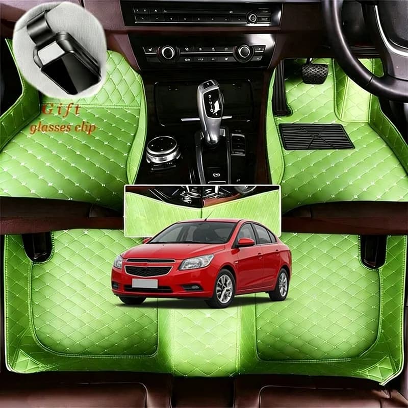 Custom For Ford Chevrolet Sail 2013-2020All-Weather Car Floor Mats Luxury Car Accessories Carpets Covers  Left /Right Hand Drive