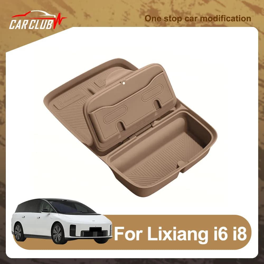 Central Control Wireless Charging Silicone Pad Automotive Parts Fit For Li Lixiang i6 i8 Scratch-resistant And Wear-resistant