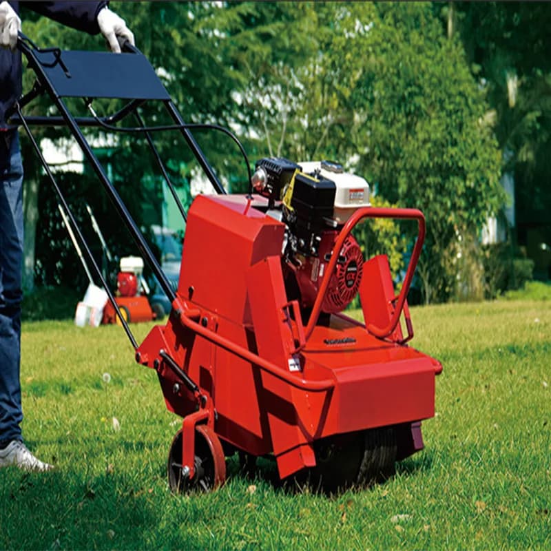 Grassroots breathable oxygen punching machine, lawn punching artifact, vertical punching