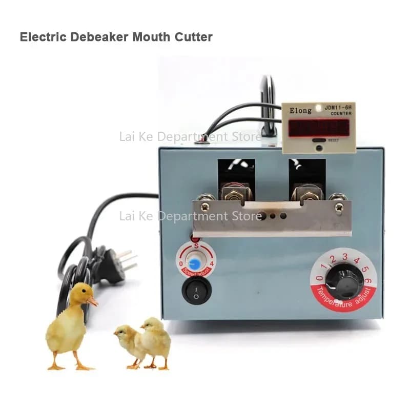 Electric Poultry Beak Cutting Machine Electric Debeaker Mouth Cutter Removing Devi-ce With Automatic Counting Devi-ce
