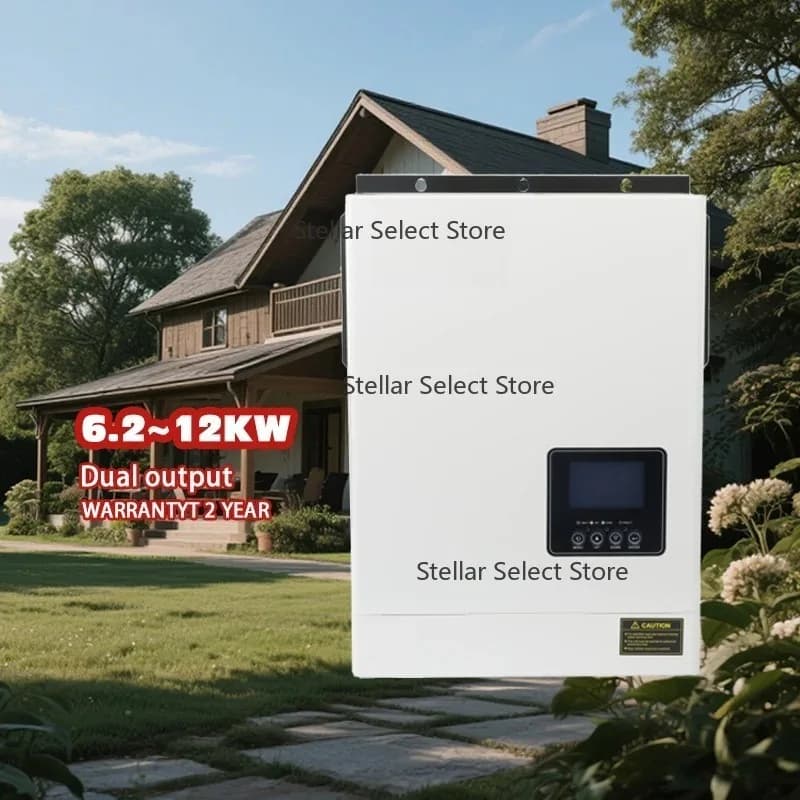 PBP Factory Wholesale 24KW  48V DC Input, 240V AC Output, MPPT Built-in, RV/Home Backup Ready Solar Inverter Charger