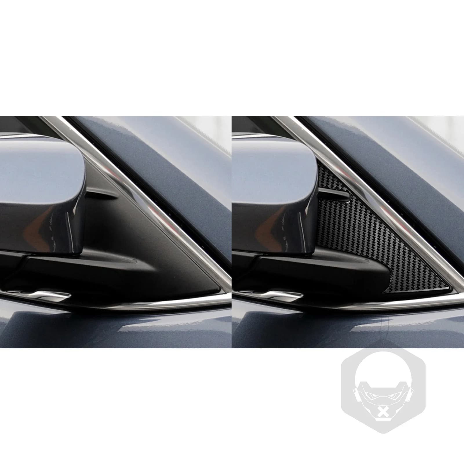 Carbon Fiber For Toyota Camry 2012-2017 Asian Edition Car Accessories Interior A Pillar Window Cover Trim Stickers