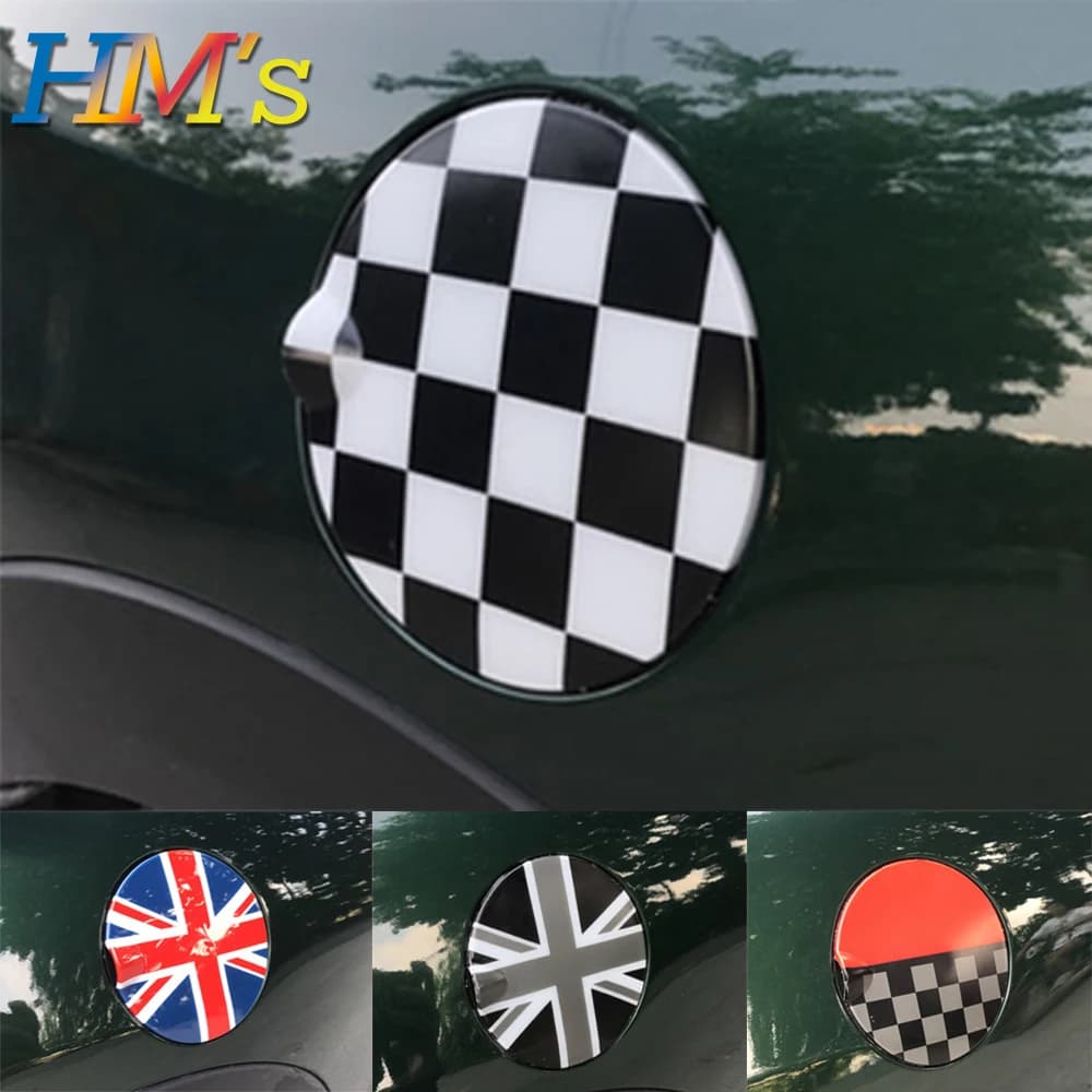 Car Accessories Fuel Gas Tank Cap Covers Stickers For Mini F56 F55 Sticker Car Styling Decoration Stickers
