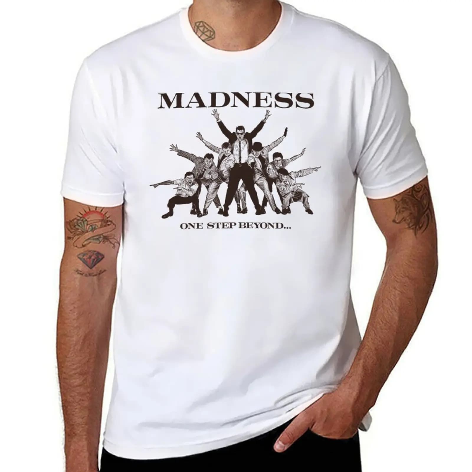 Madness T-Shirt funny t shirts cotton t shirt men 100% cotton luxury brand T-Shirt