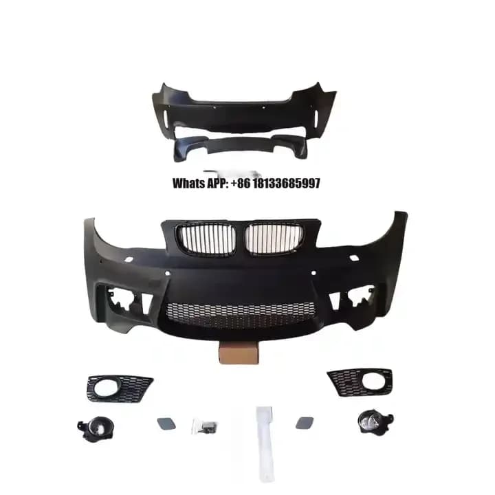 E82 1M BODY KIT CAR BUMPERS E87 M Front Bumper for BMW E87 1 SERIES E82 2008-2011