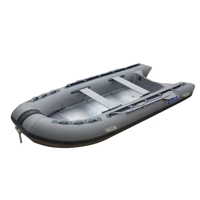 CE Approved 3.6m Welded Aluminum Floor Pvc Inflatable Boat Rescue Boats For Sale