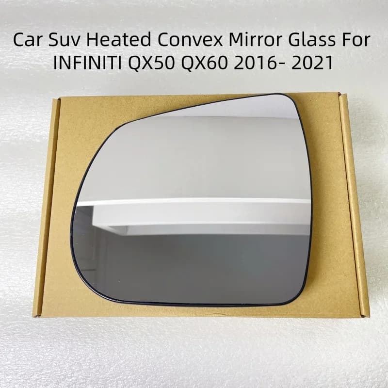Car Suv Heated Convex Mirror Glass For INFINITI QX50 QX60 2016 2017 2018 2019 2020 2021