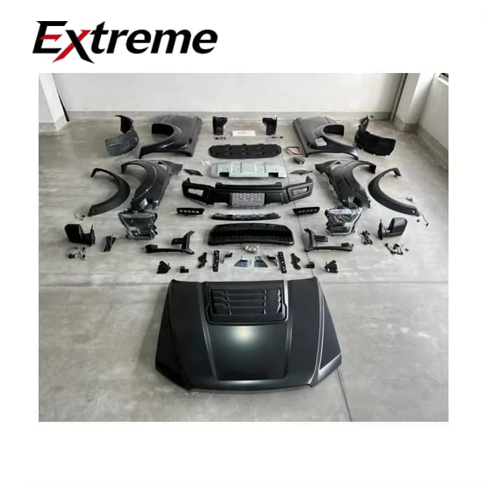 XLstyling Pickup Car Conversion Facelift Body Kit Car Bumpers Bonnet for Ranger T6 T7 T8 Upgraded to F150 2018 Bodykit