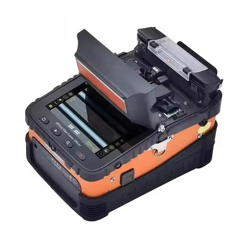 Optic Multi-Language Automatic Splicer Motors S Heating Fiber Splicing Hine