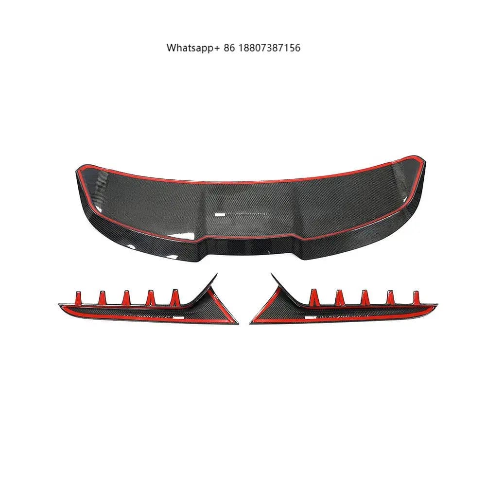 High Quality RS6 Window Spoiler forAudi RS6 A6 C8 Avant Wagon 4-Door 2019- 2021