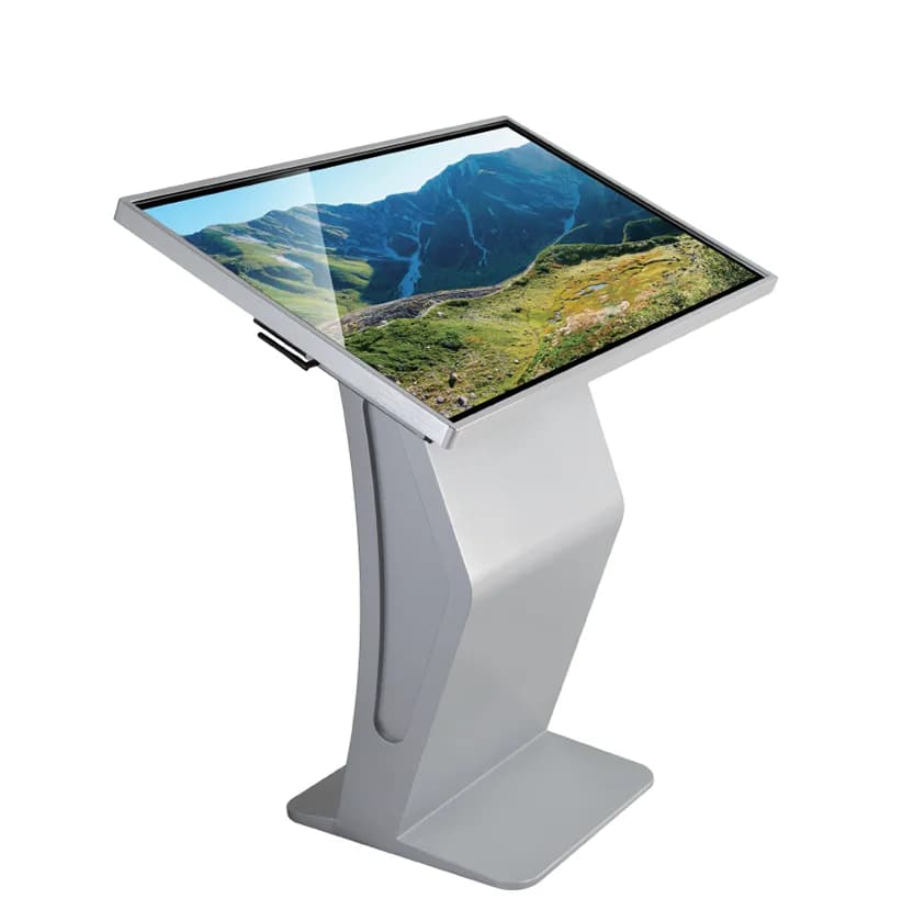 Shopping Mall 32 Inch Horizontal Touch All-in-one Machine Totem Interactive Touch Screen Kiosk