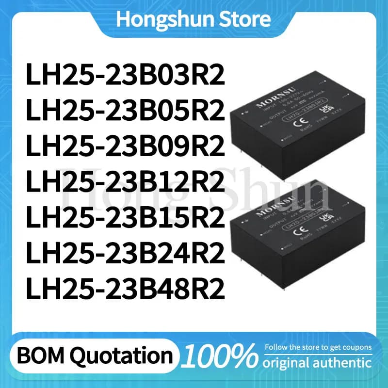LH25-23B03R2 23B05R2 23B09R2 23B12R2 23B15R2 23B24R2 23B48R2 Power module