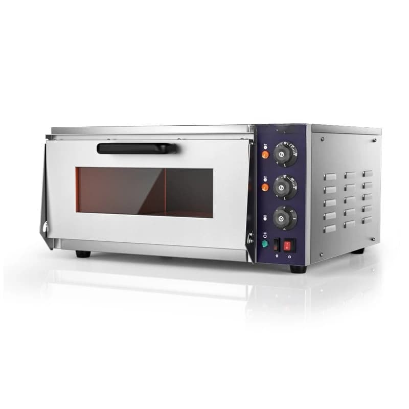 Electric oven, commercial large capacity, one layer, one plate of pizza bread baking oven, single layer and double layer.