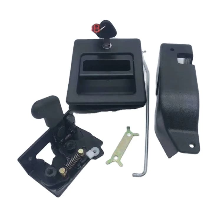 High Quality Steel Excavator Parts Cabin Door Lock Assy for EC210 EC240B D6D