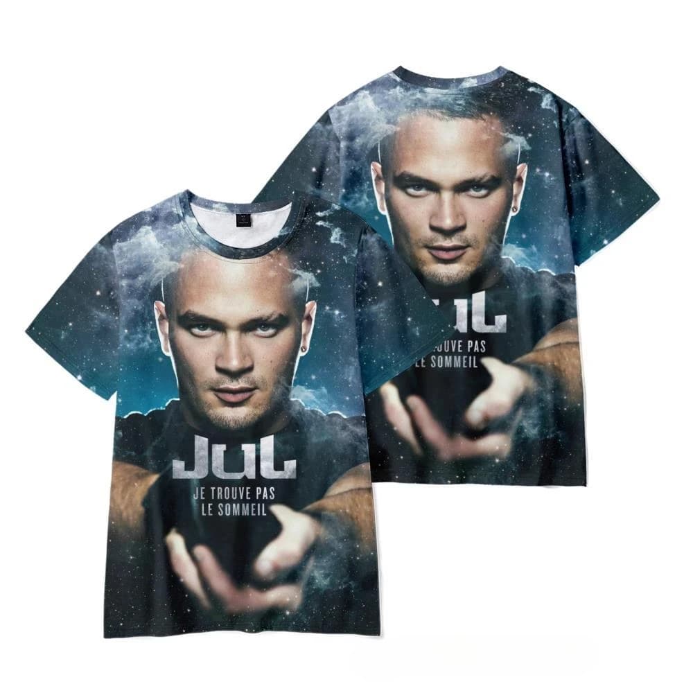 Rapper JuL C'est Pas Des Lol 3D Print T-Shirt Streetwear Men Women Fashion O-Neck Oversized T Shirt Unisex clothing