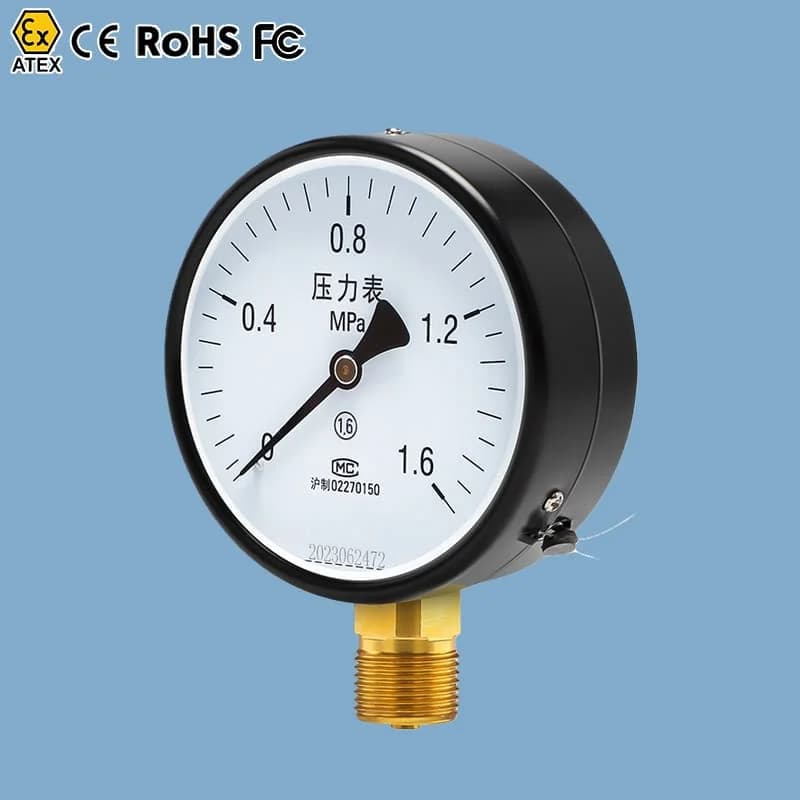 Air Pressure Gauge Liquid Filled Pressure Gauge Nitrogen Pressure Gauge 15 Psig