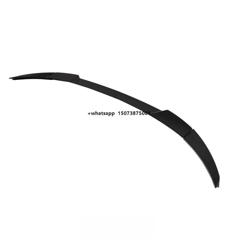 Paktechz Prepreg Carbon Fiber Bodykit Ducktail Trunk Lip Rear Spoiler for  R8 2016 - 2023