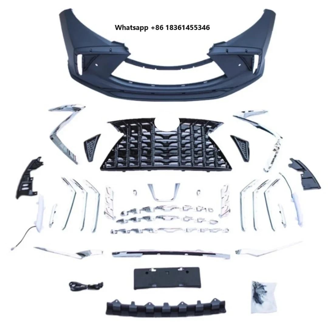 For Odyssey 2015-21 Front Bumper Grill Mask Strip Fog Lamp Frame Assembly Unpainted Auto Accessories