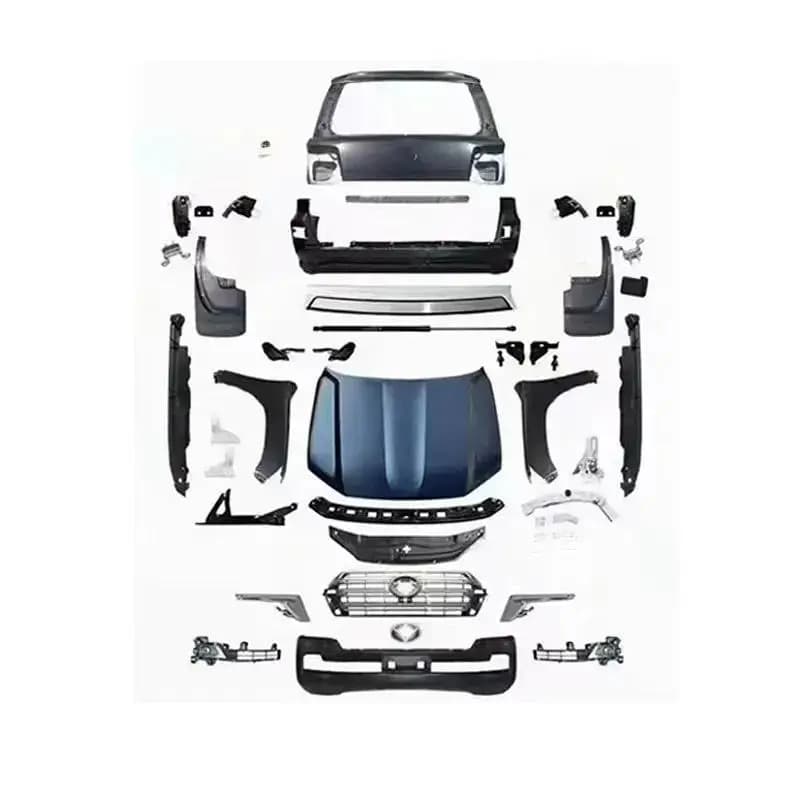 Maictop Car Accessories Facelift Upgrade Bumper Bodykit Lc 200 Series Lc200 2008-2015 to 2016 2017 2018