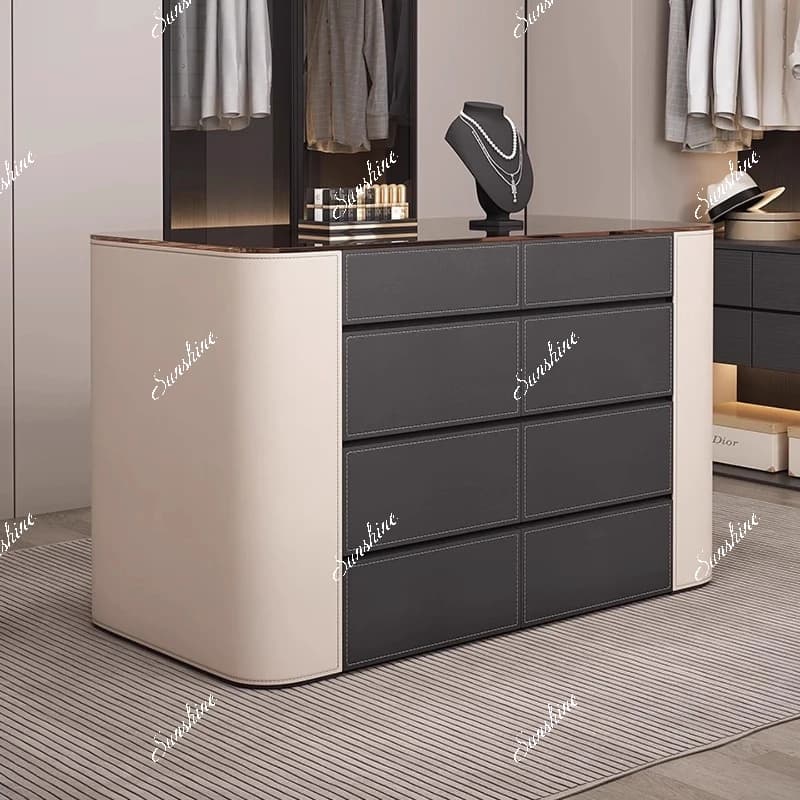 Italian minimalist jewelry display cabinet, bedroom, bedside chest, cloakroom, Nakajima