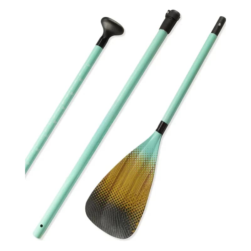 New products lightweight adjustle Inflatle sup kayak Wood Paddle