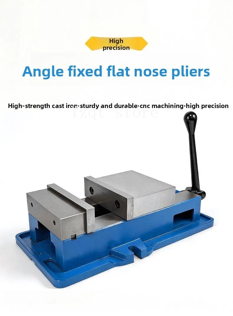 Precision machine vice CNC heavy duty 4 5 6 8 inch angle-fixed pliers equal height for milling machine