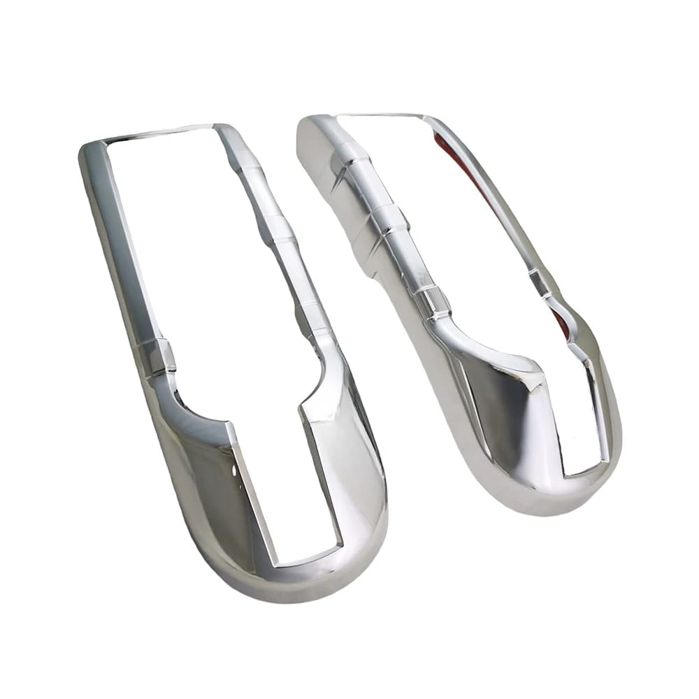 2 Pcs ABS Chrome Plated Silver Car Head Lamp Cover For Toyota FJ Cruiser 2007 - 2021Car Accessories Exterior Decorate