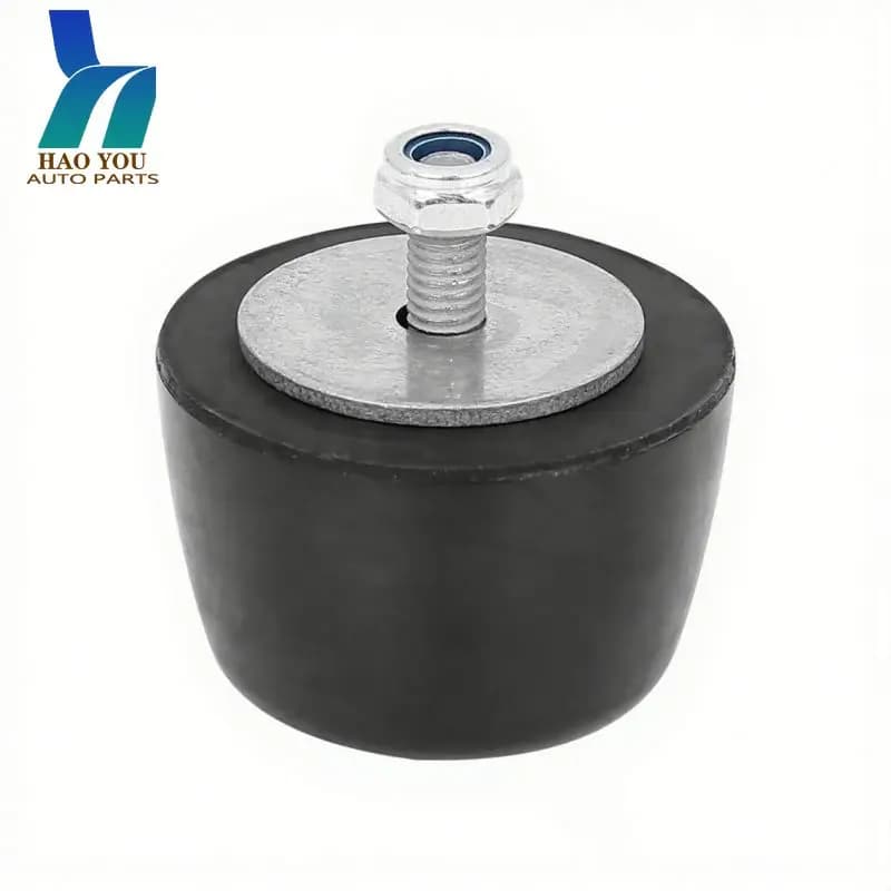 KJ71051BK  Black Rubber Bumper Cushion Hood Stop For Jeep Wrangler