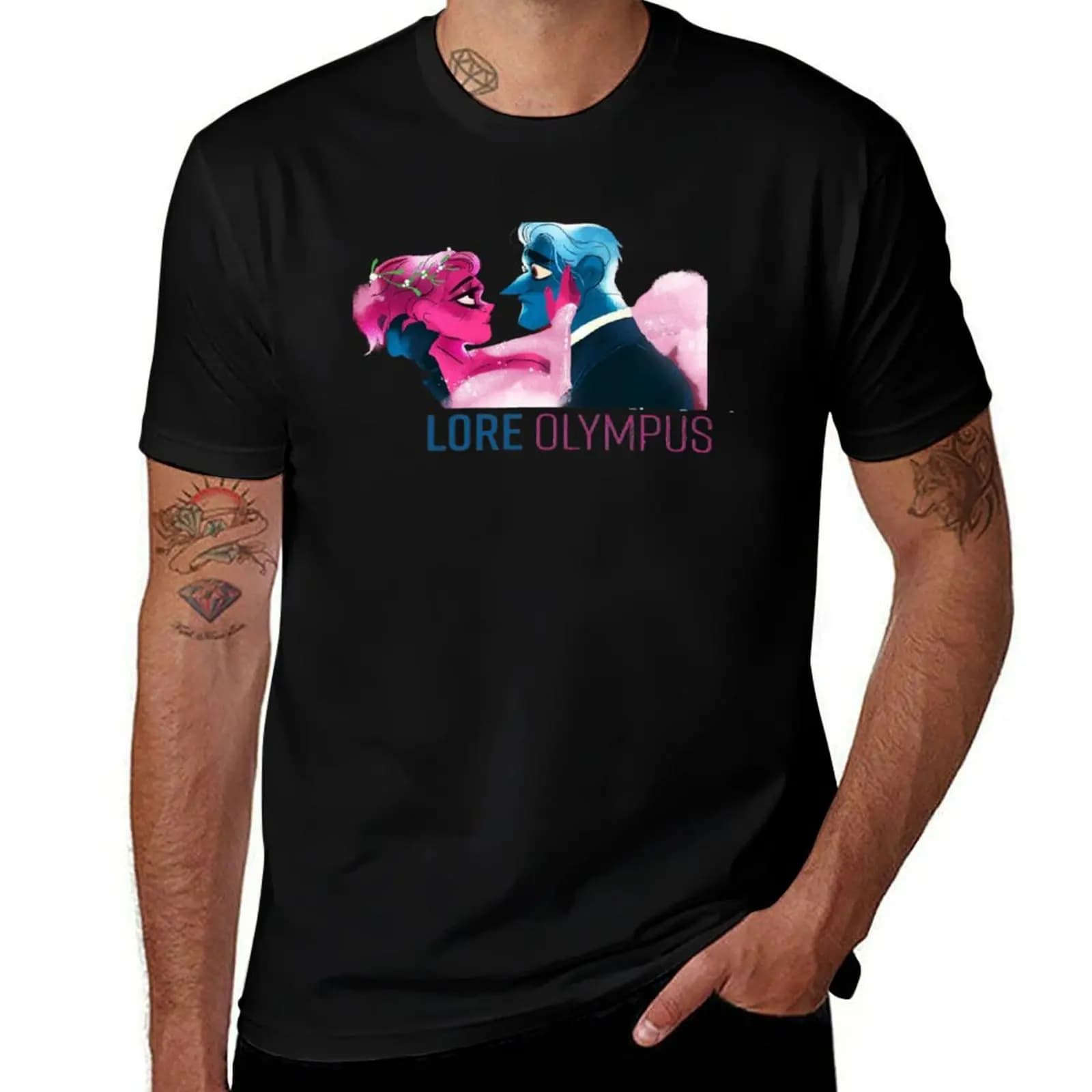 Lore Olympus Active T-Shirt Running Performance Short Sleeve Tee T-Shirt