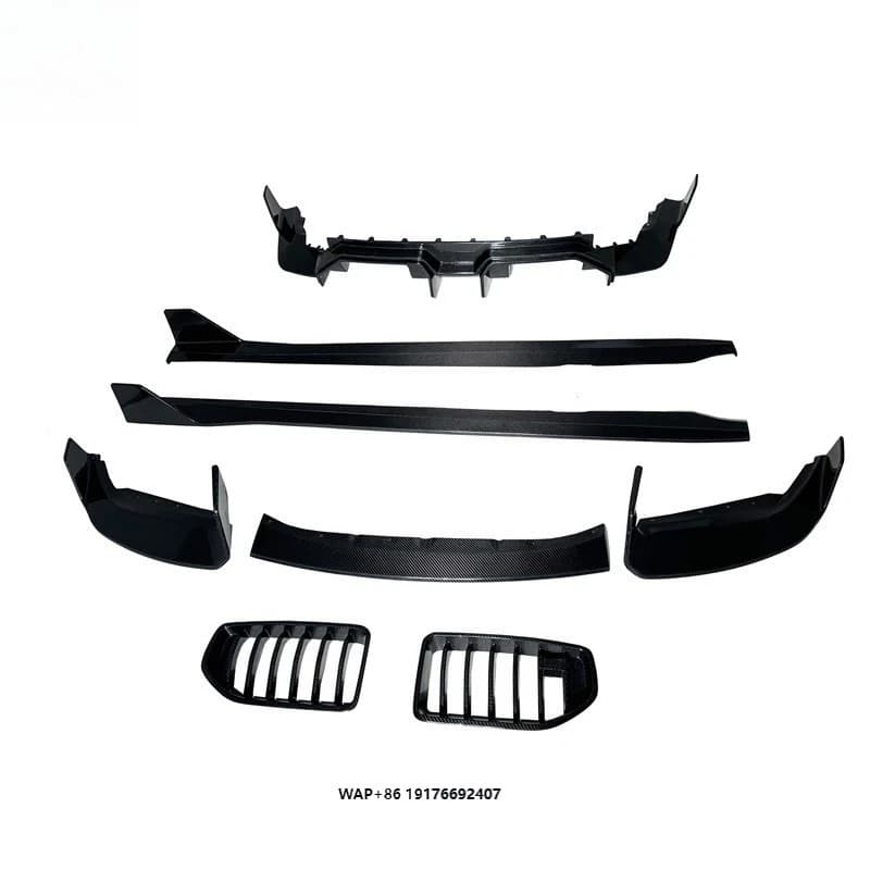 2023+ M2 Dry Carbon Fiber Diffuser Body Kit for G87 Prepreg Carbon Fiber Front Lip Rear Diffuser for M2 Aerokit