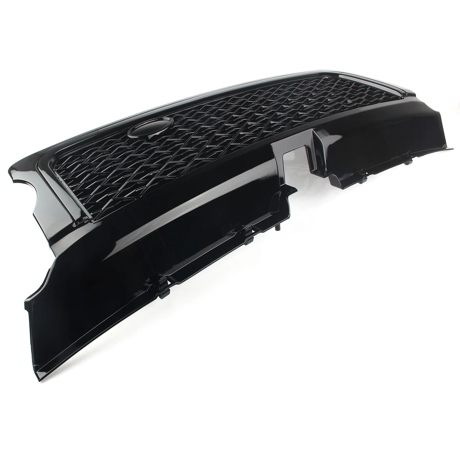 for Land Rover Range Rover Sport 2005-2009 Car Upper Front Bumper Grille Grill Black Emblem