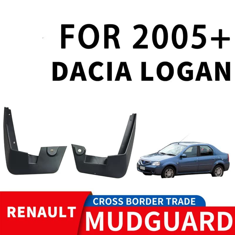 For 2005 Renault Logan DACIA LOGAN car tire fender PP soft rubber material car accessories car fender