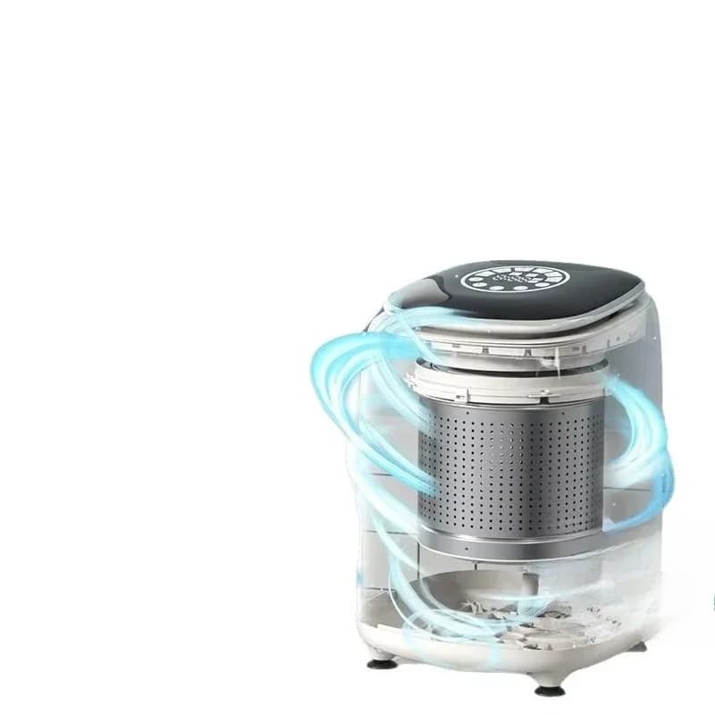 German mini automatic household washing machine integrated drying high temperature cooking small household washing machine