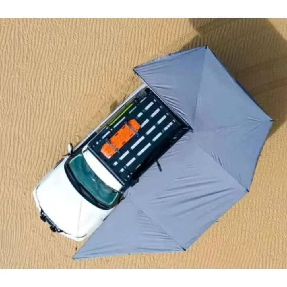 360 Degree Car Awning 2.5M,Car Side Tent 360 Free Standing Awning Outdoor Car,LED Light