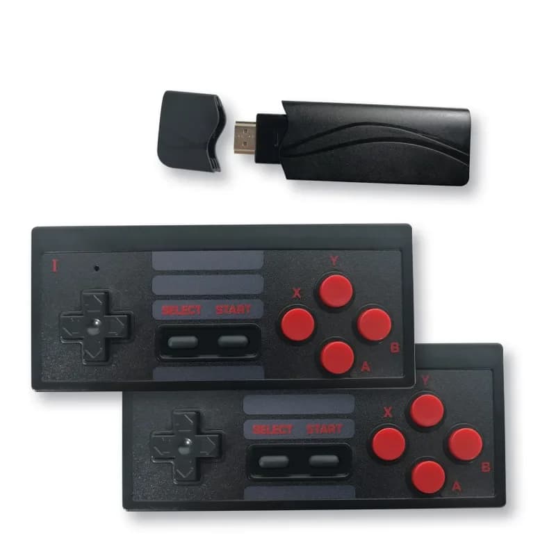 Mini game console HDMI high definition home, TV games wireless doubles, built-in 628 games