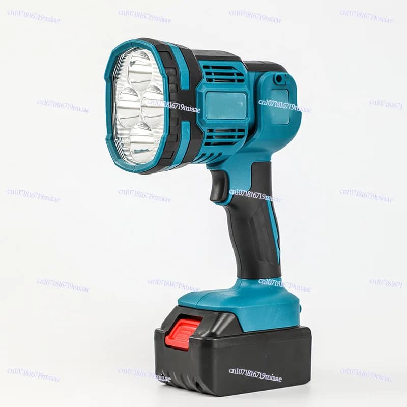 Flashlight Rechargeable flashlight Dual-purpose outdoor work lighting LED charging 18V adjustable handheld fluorescent lamp