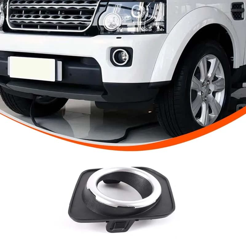 Front Fog Light Bezel Replace Front Bumper Fog Light Frame For Land Rover Discovery 4 LR4 L319 2014-2016 OEM RLR051337 LLR051335