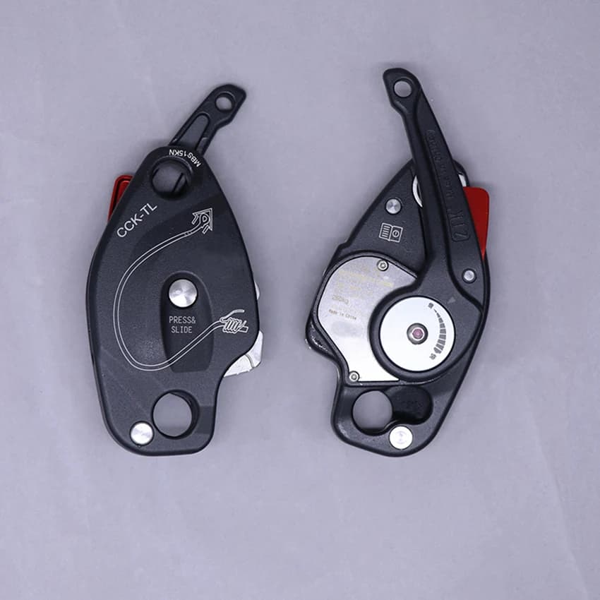 CCK-TL Rope Descent Manual Stop Outdoor Climbing Speed Descent High-Altitude Operation Protector Descent Device