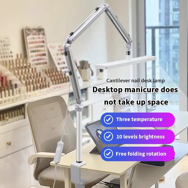 Nail lamp home beauty beauty eyelashes tattoo embroidery folding models desktop lighting clip light