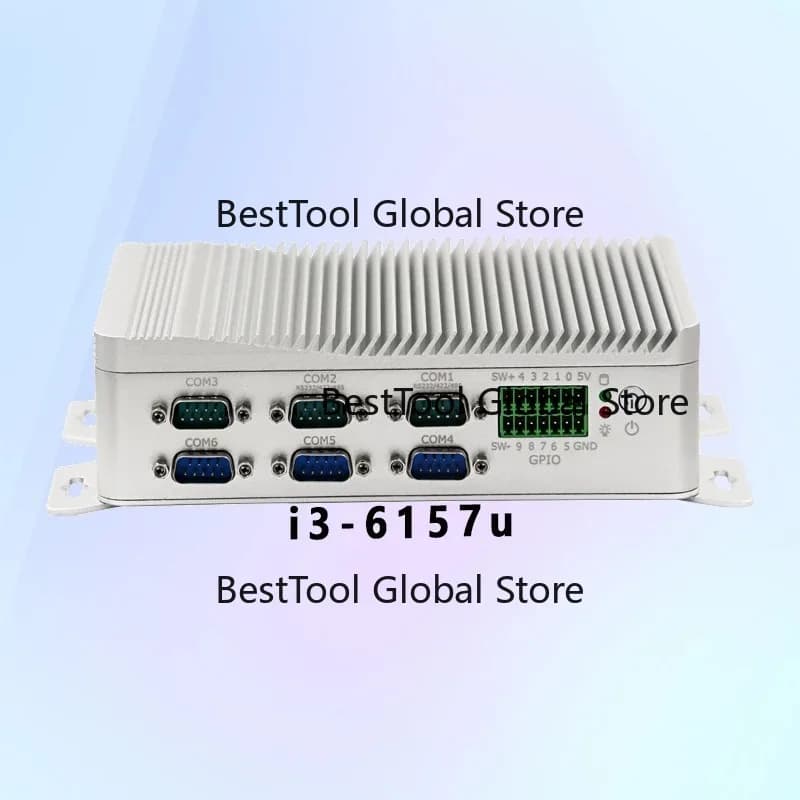 Customized Cheap Gpio X86 I3-6157U In-tel Core I3 6157U 6Th Gen 2 Dual Lan Win 10 In Computer Na-o Fanless Industrial Mini Pc