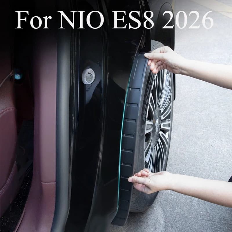For NIO ES8 2026 Rear Wheel Lining Mudguard Fender Cover Stain Resistant Scratch Dirt Tire Accessories