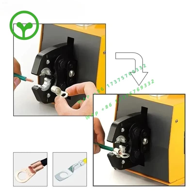 FEK-90L 6-95mm2 Cable Manufacturing Equipment/Pneumatic Crimping Tool Terminal Crimping Machine