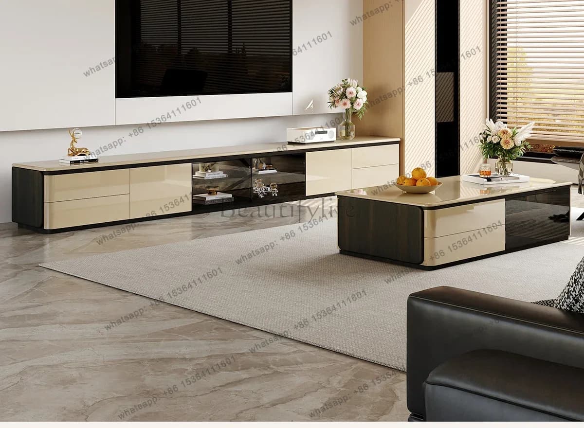 LJY Nordic Luxury Tv Stands Designer Hallway Storage Office Universal Tv Table Modern Living Room Muebles Para Tv Unique Furnitu