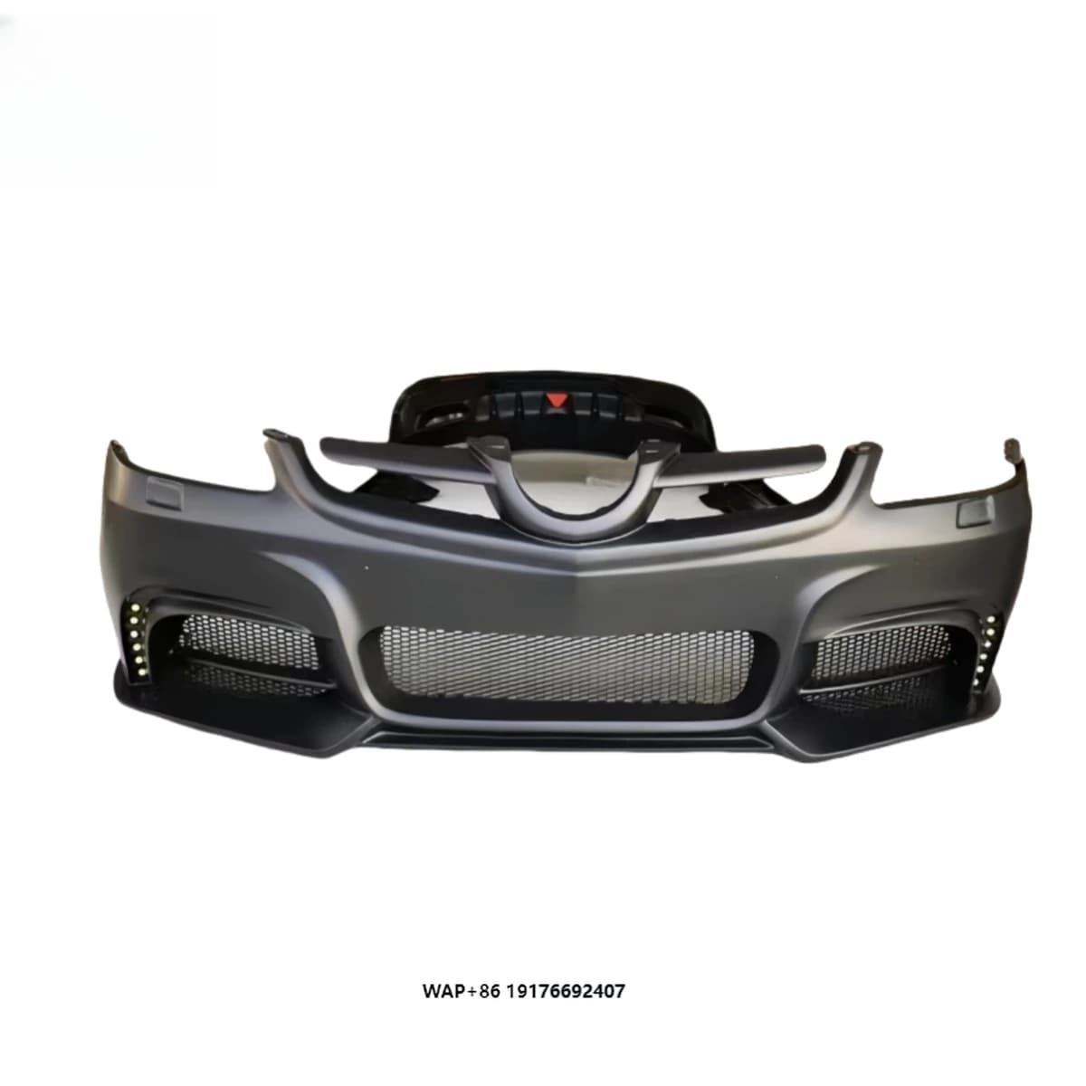 For MercedesBenz SLK200350 Repair Kit Upgraded ROWEN Bumper and Parts Including Rear Wing Side Skirts Exhaust Front Rear Bump